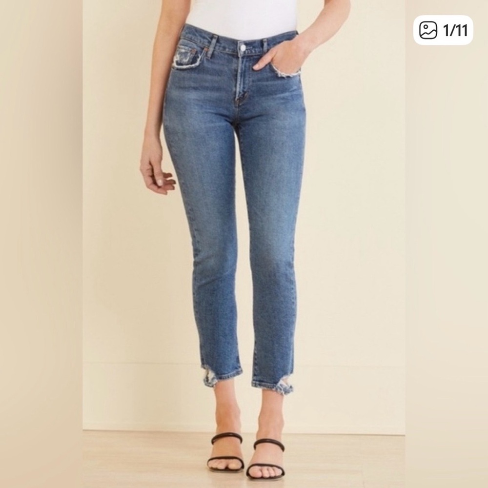 Agolde Toni Straight Leg Ankle Jeans